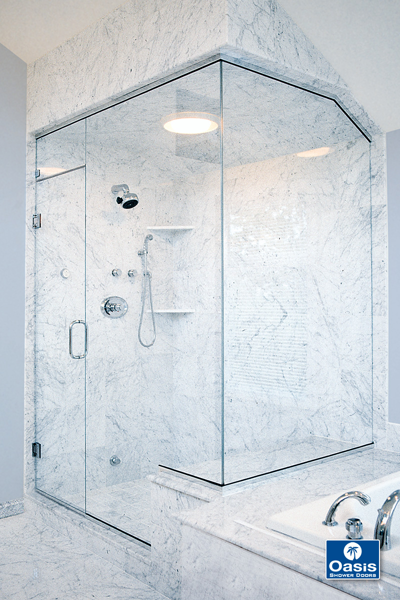 Frameless Glass Shower Doors Oasis Shower Doors Boston, MA